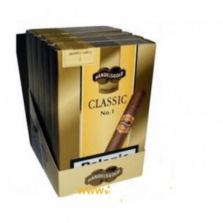 亨利1号雪茄HANDELSGOLD GOLD LABEL CLASSIC No.1纸盒25支装