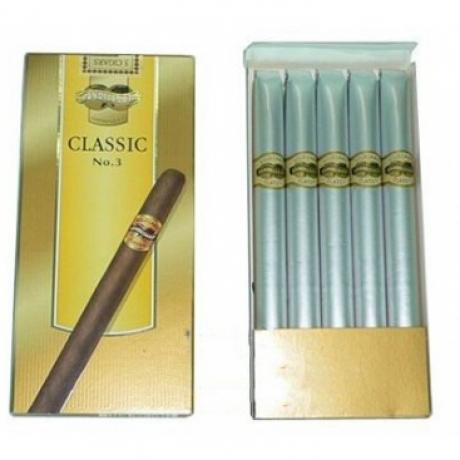 亨利3号雪茄HANDELSGOLD GOLD LABEL CLASSIC No.3纸盒25支装