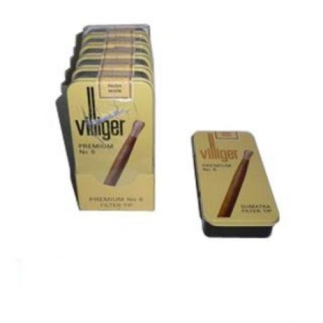 威力6号雪茄铁盒50支Villiger Premium No.6