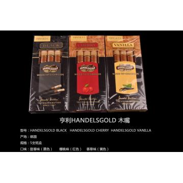 亨利木嘴雪茄Handelsgold Wood Tip-Cigarillos纸盒50支装