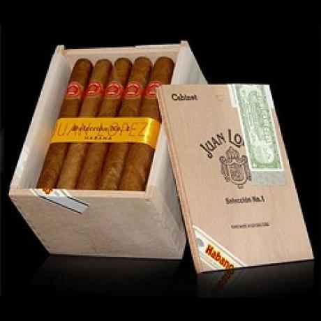 胡安洛佩斯特选1号雪茄木盒25支Juan Lopez Seleccion No.1