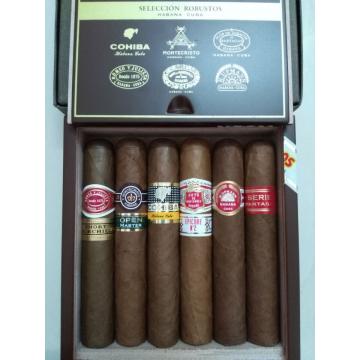 古巴精选罗伯图6大品牌雪茄礼盒6支Combinaciones Seleccion Robustos