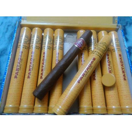 帕特加斯金筒雪茄木盒25支铝管Partagas de Luxe