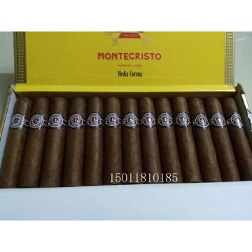 蒙特克里斯托半皇冠雪茄木盒25支Montecristo Media Corona