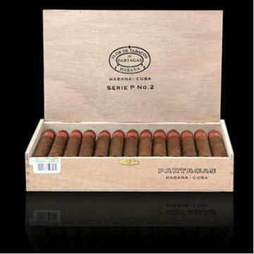 (2005年份瑞士陈年版）帕特加斯P2号鱼雷雪茄木盒25支Partagas Serie P No.2